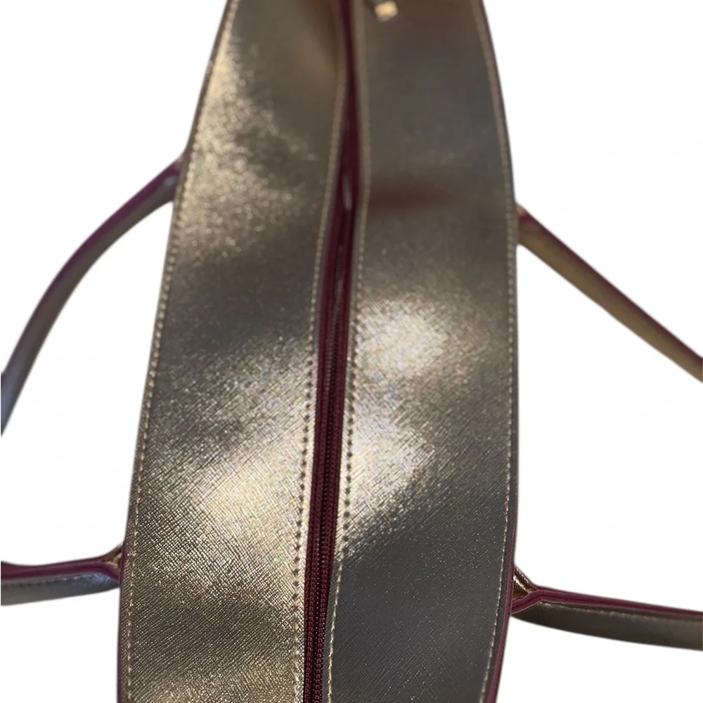 Elegant Metallic Tote Bag - Picture 5 of 9